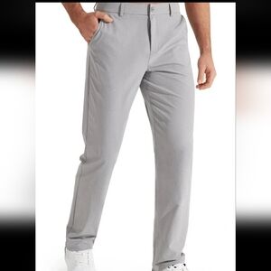 Libin Men's Golf Pants Work Dress Pants 36Wx 30L Quick Dry Stretch Lightweight